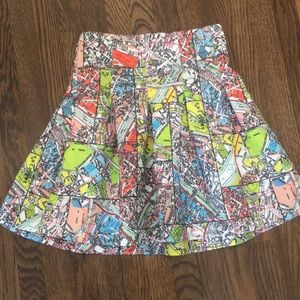 Maeve map skirt